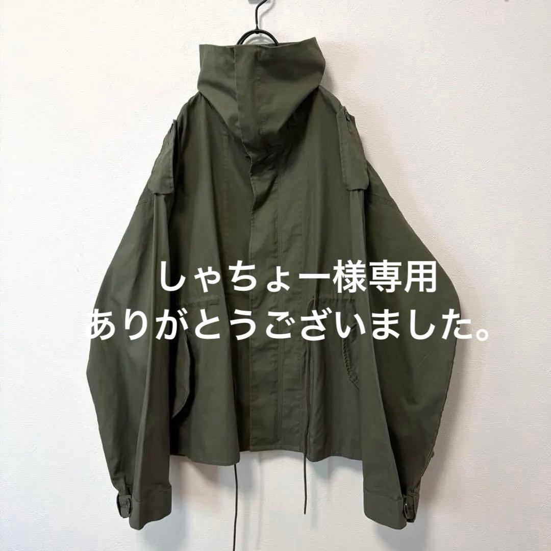 77circa ナナナナサーカ　ミリタリーモッズブルゾン