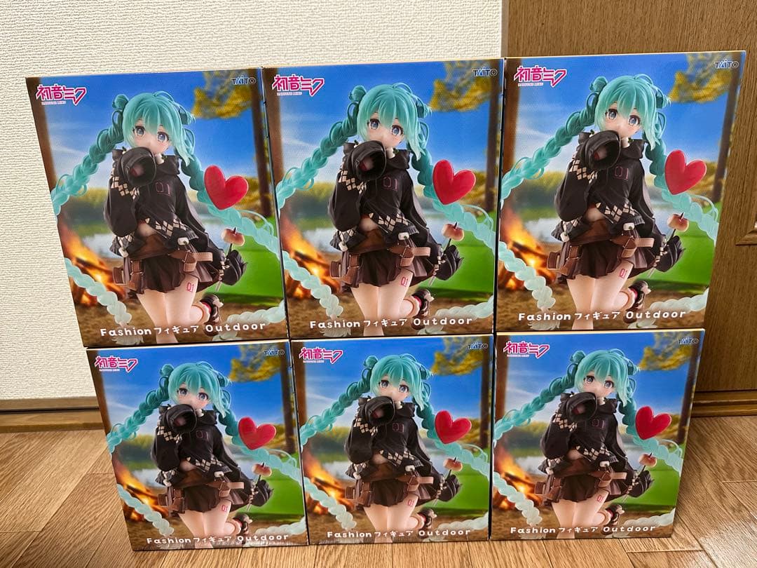 初音ミク Fashionフィギュア outdoor 6個セット - メルカリ