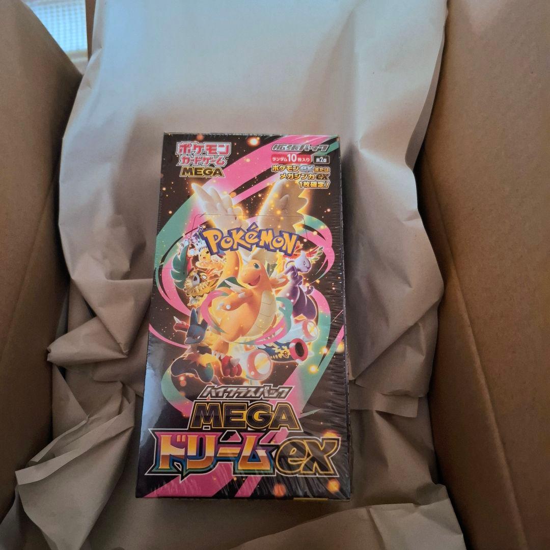 ポケモンカードゲーム MEGA ドリームEX 10パック入り シュリンク付き ポケモンカードゲーム MEGA ドリームEX 10パック入り-シュリンク付き