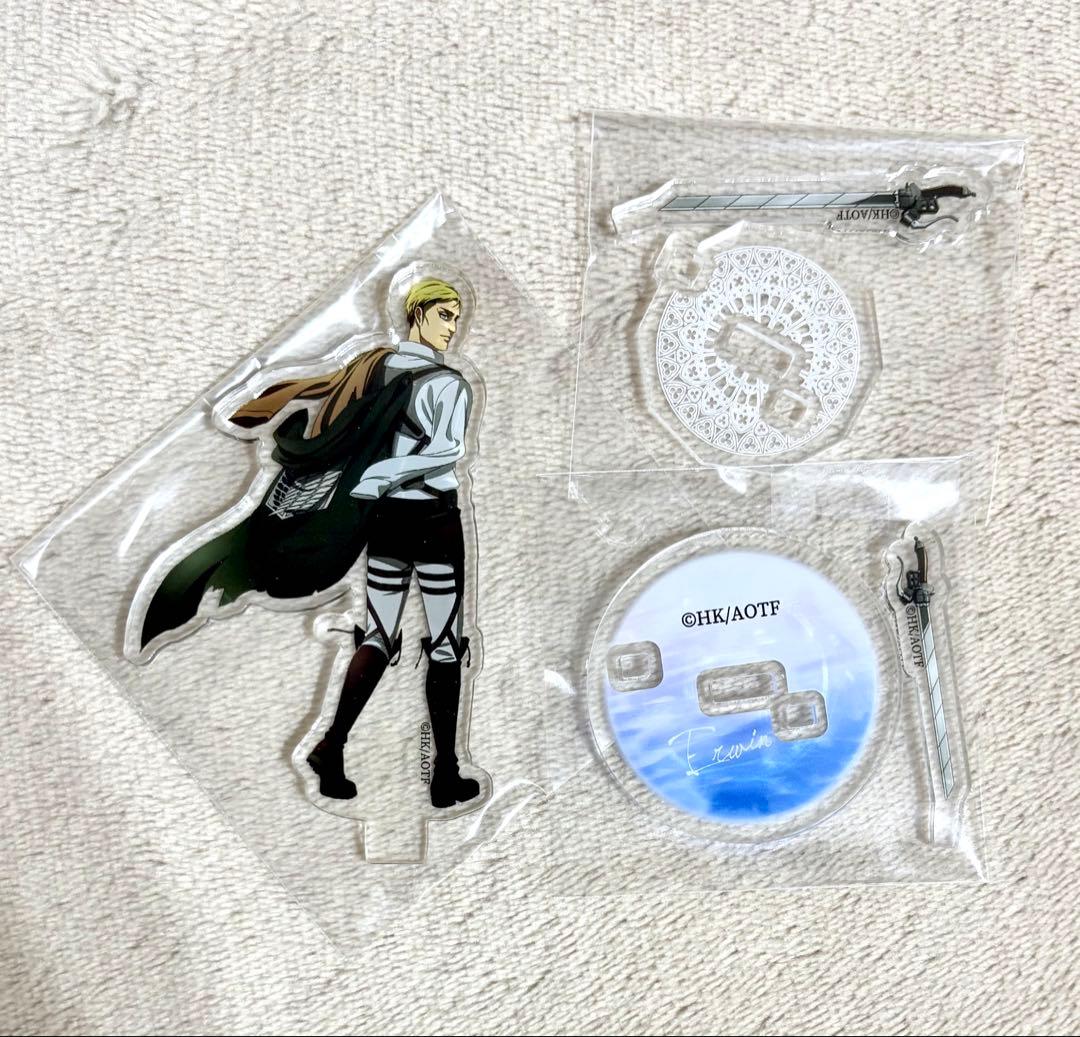 進撃の巨人 エルヴィン オンラインくじ アクリルスタンド くじ引き堂