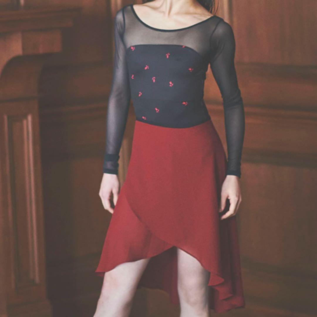 美品スティナバレエ レオタード(Lサイズ)スカートセットtype T