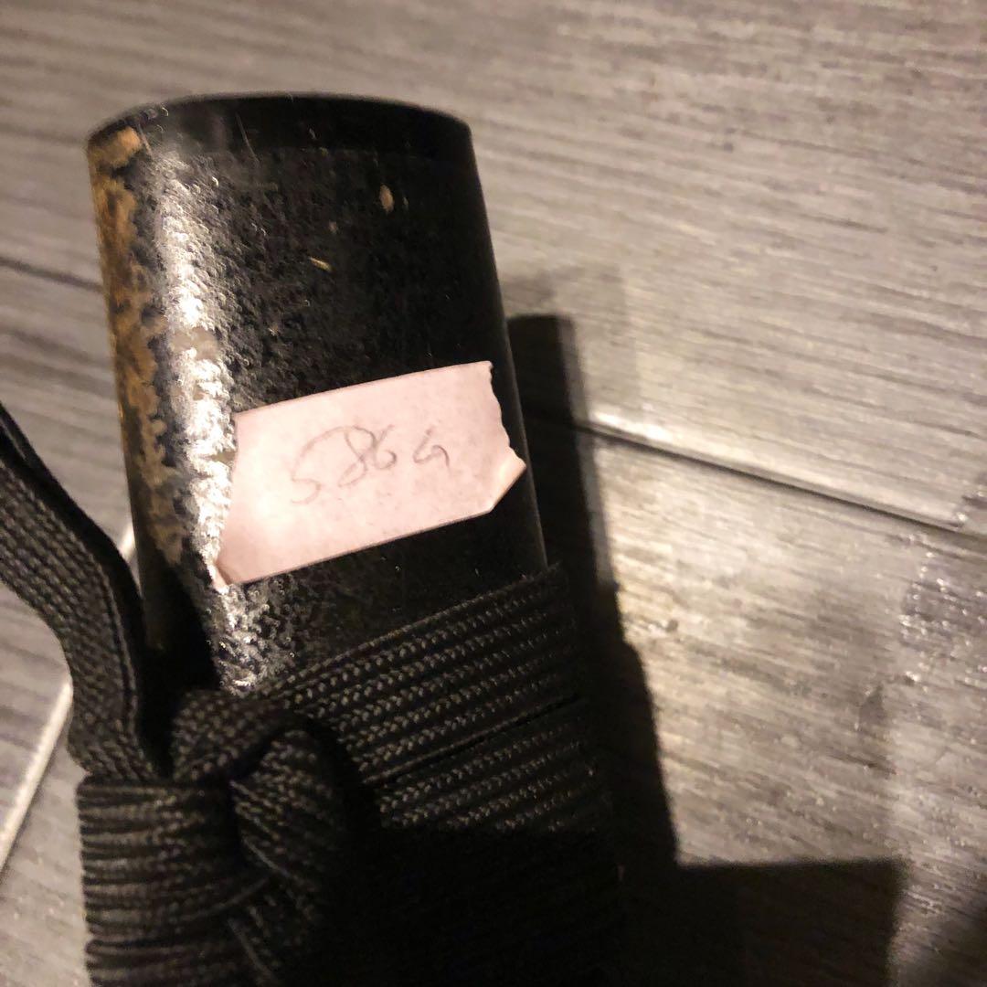 本格模造刀 黒拵え 居合刀 研波刃 合金 本格模擬刀 - メルカリ