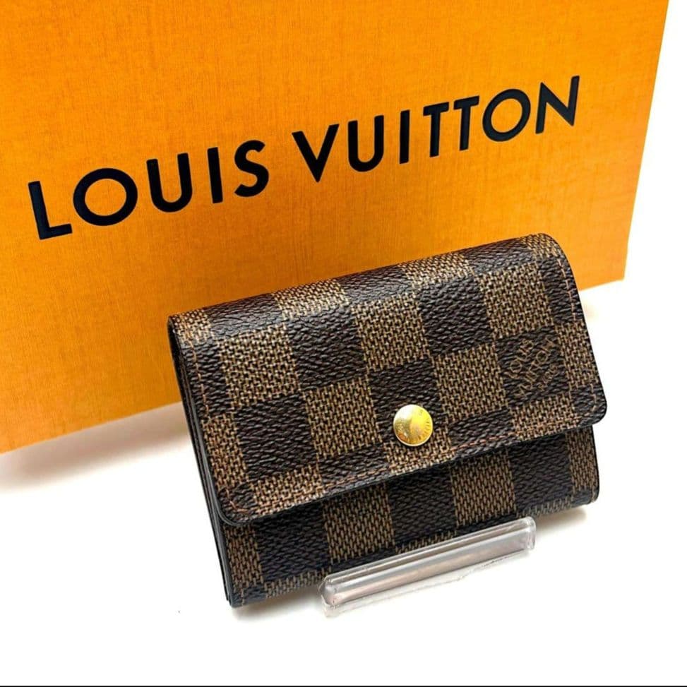 専用‼️超美品‼️ ルイヴィトン ダミエ ケース ポルトモネプラ エベヌ