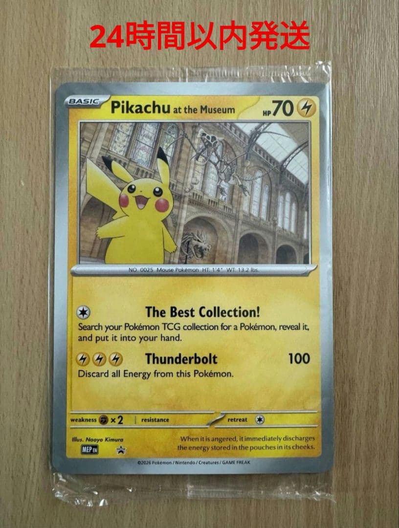 新品未開封】ロンドン自然史博物館 Pikachu at the Museum - メルカリ