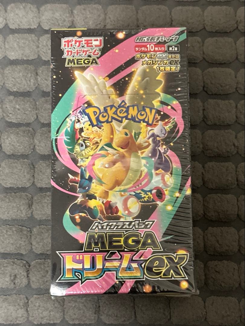 ポケモンカードゲーム MEGAドリームex 1BOX(新品未開封シュリンク付き)