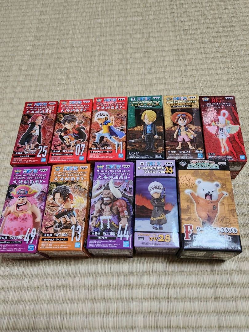 ワンピース ワールドコレクタブルフィギュア セット BANPRESTO（バンプレスト） ワンピース ワールドコレクタブル