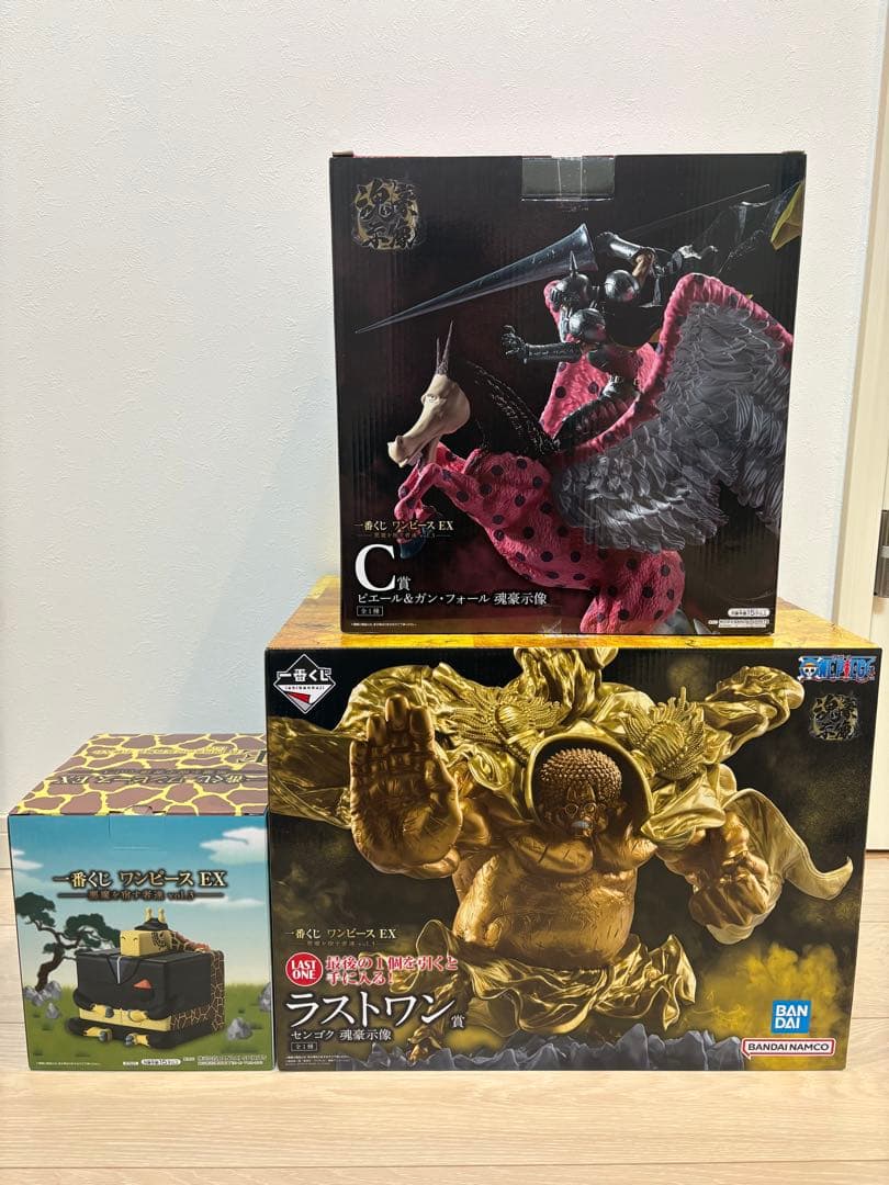 【未開封】一番くじ ワンピース EX 悪魔を宿す者達 C、E、ラストワン