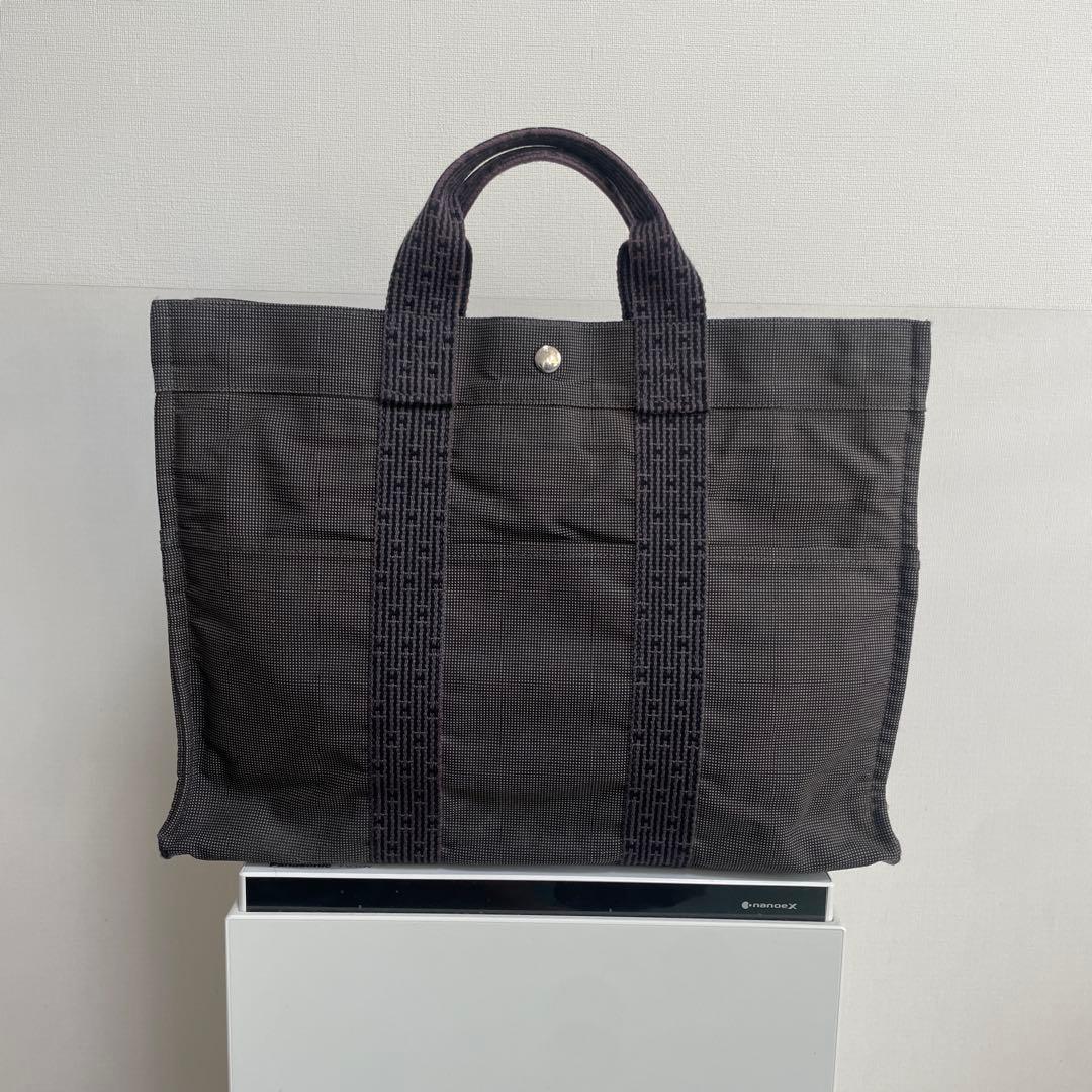 HERMESエルメスエールラインMMトートバッグフールトゥ