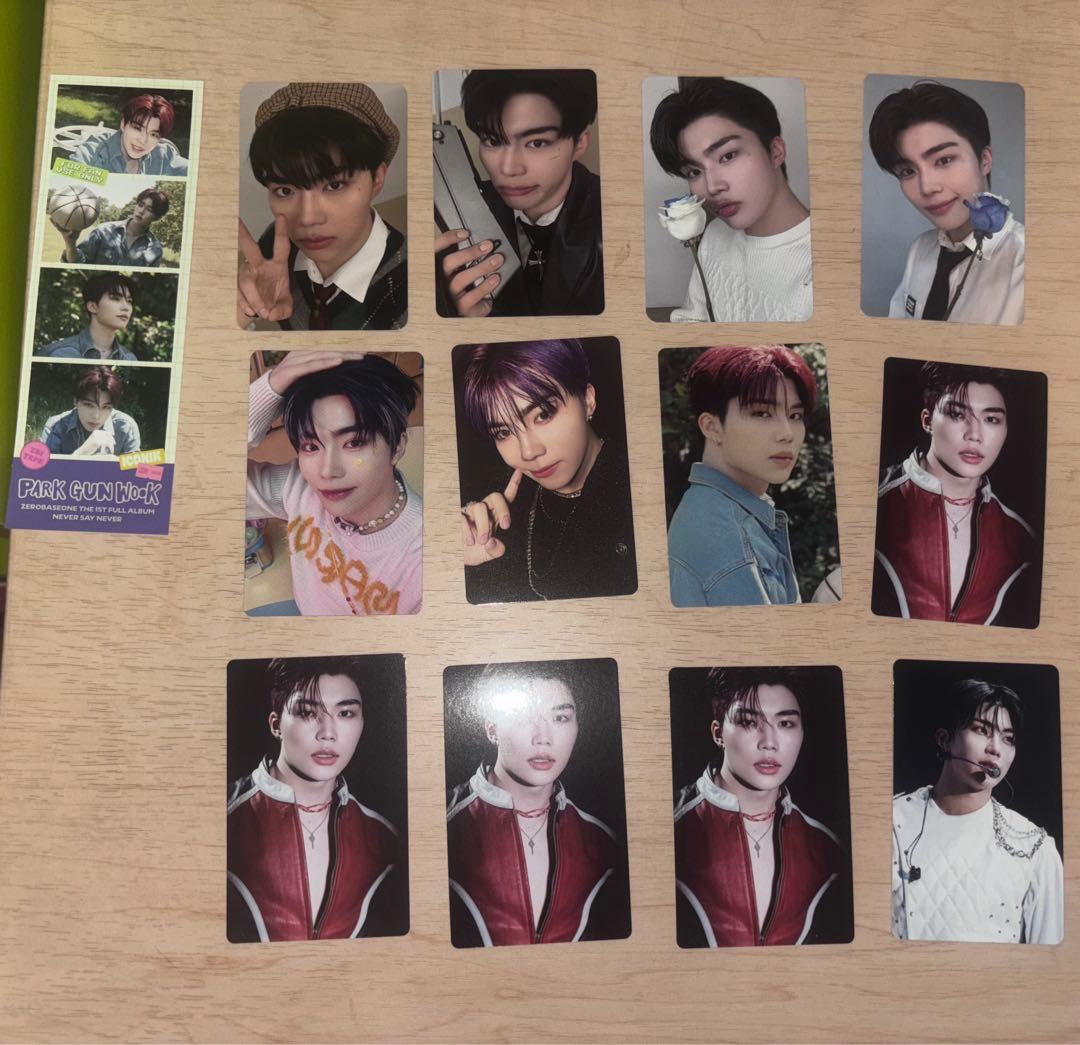 ZEROBASEONE パクゴヌクトレカ12枚＋ガチャガチャセット - メルカリ