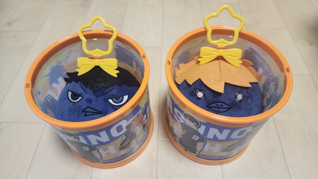 ハイキュー!! ぬいぐるみ付きミニboxキャラクターグッズ 容器 バラ売り