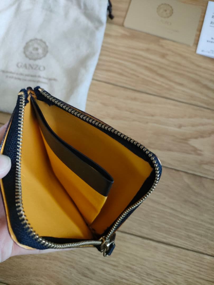 GANZO ミネルバナチュラル ZIPパース - メルカリ