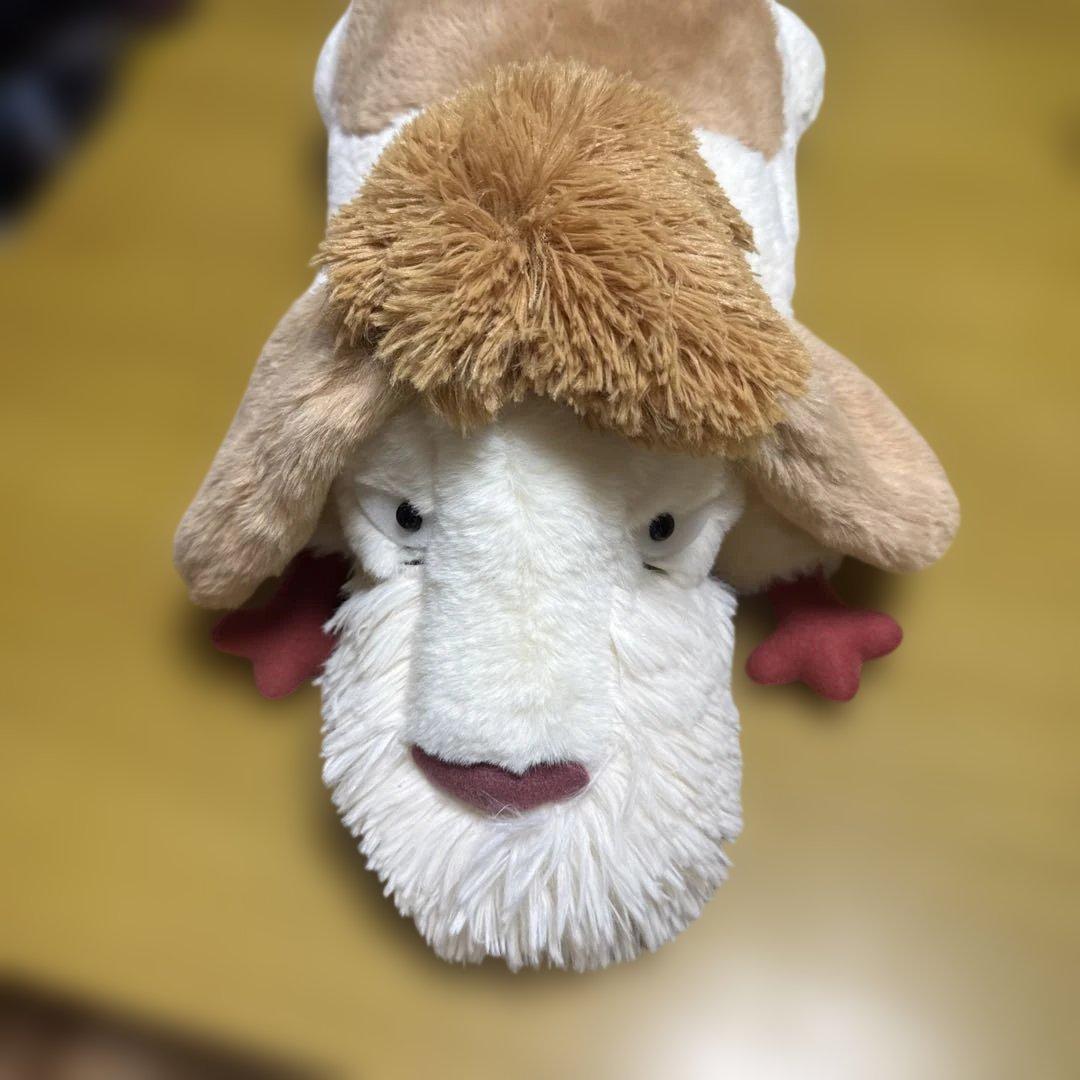 ジブリパーク限定ヒンぬいぐるみタグ付き