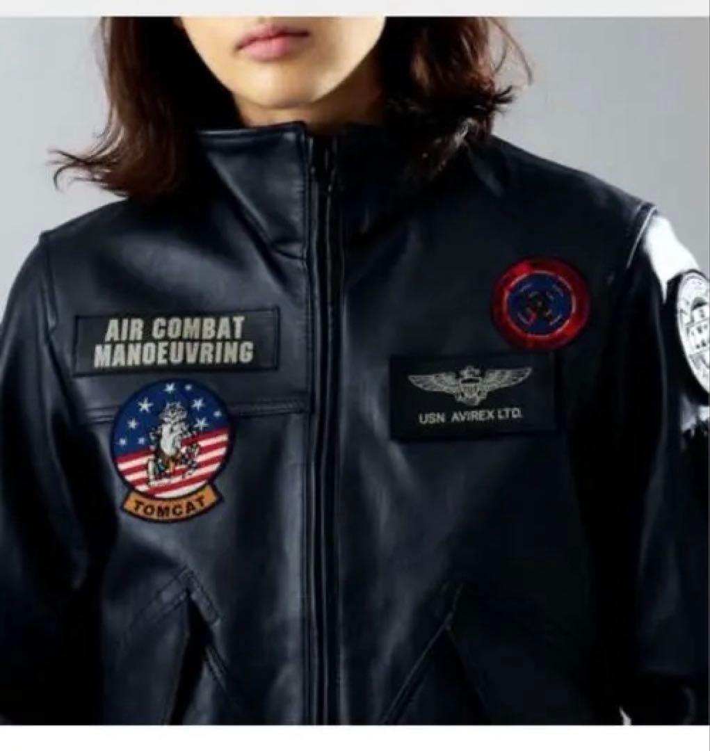 入手困難】AVIREX LEATHER TOP GUN/レザージャケット - メルカリ