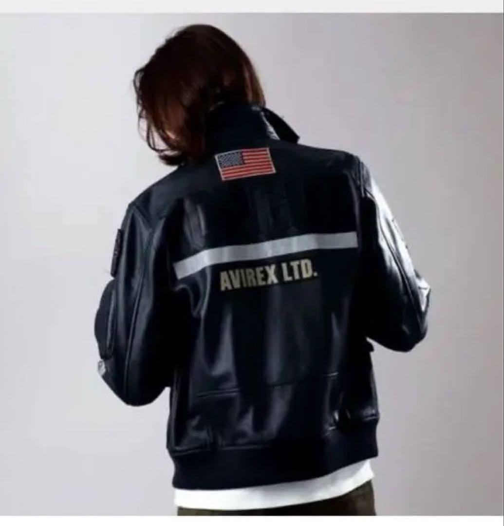 入手困難】AVIREX LEATHER TOP GUN/レザージャケット - メルカリ