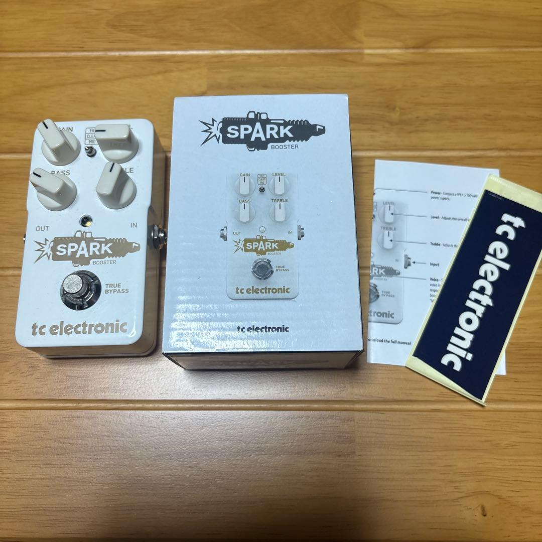 tc・electronic・spark・booster！