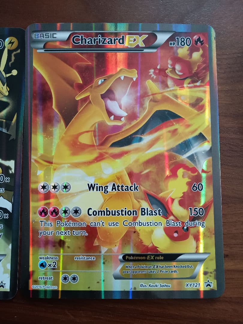 ジャンボカード ピカチュウex.リザードンex 英語版各1枚 - メルカリ