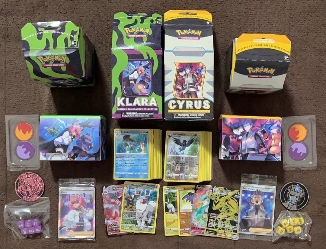 ポケモン プレミアムトーナメントコレクション クララ アカギ