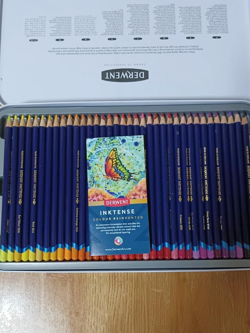 最終値下げ】ダーウェント インクテンス 100色セット 水彩色鉛筆