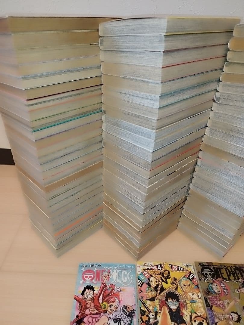 ワンピース ONE PIECE 1〜113巻 全巻セット+関連本3冊 - メルカリ