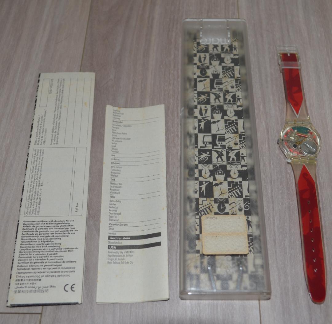 THE ALFEE AUBE2001 ライブチケット特典腕時計（スウォッチ） - メルカリ