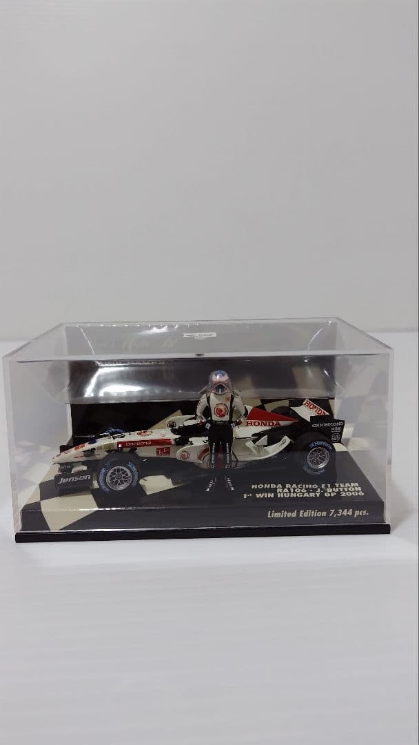 【1月31日まで出品】1/43 2006年ホンダF1レーシング　J.バトン 1/43 ミニチャンプス 400060012 ホンダ レーシング F1チーム RA106