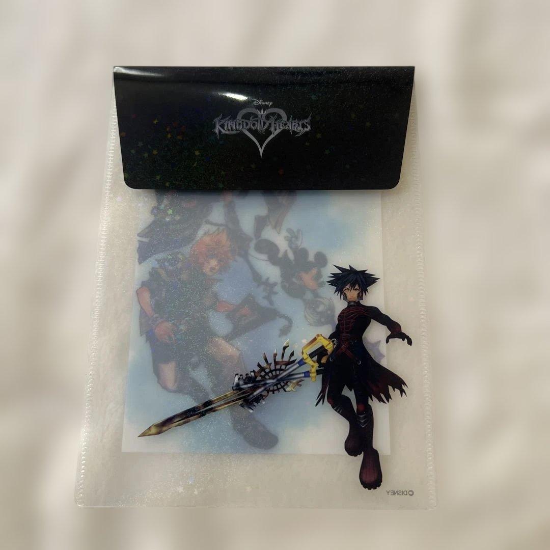 ディズニー キングダムハーツ ステッカー6枚、キャラクターカード3枚