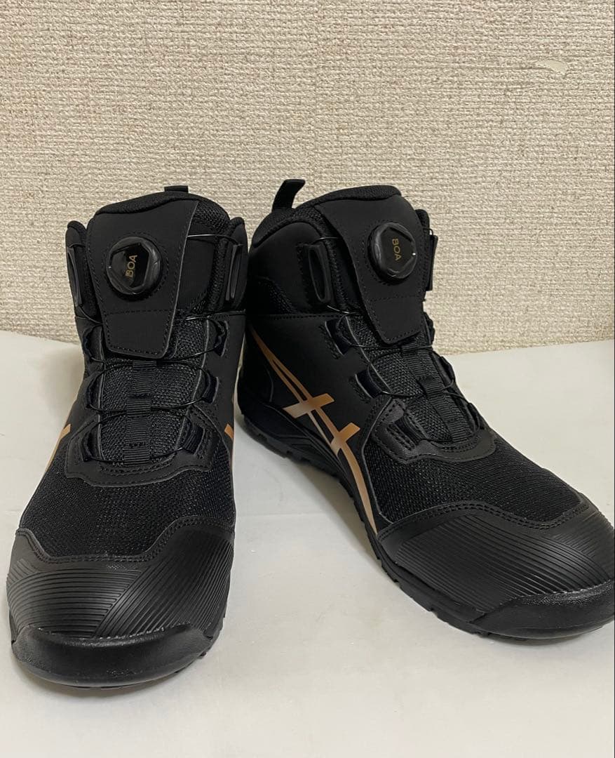 アシックスCP214 TS BOA LC 26.5 BLACK＆GOLD qr3 - メルカリ