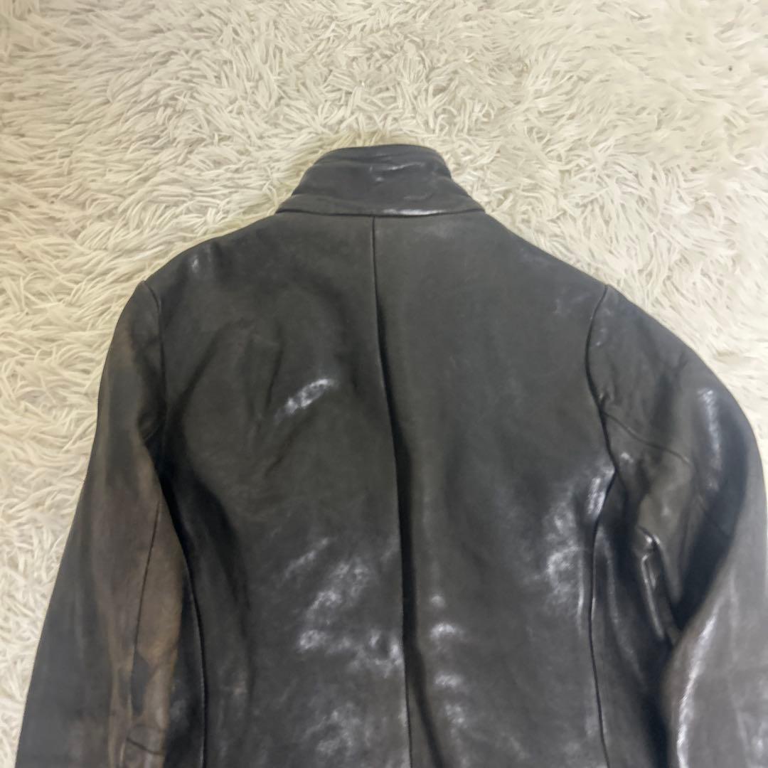 FUGA シングルレザーライダース スタンドレザーライダース 羊革