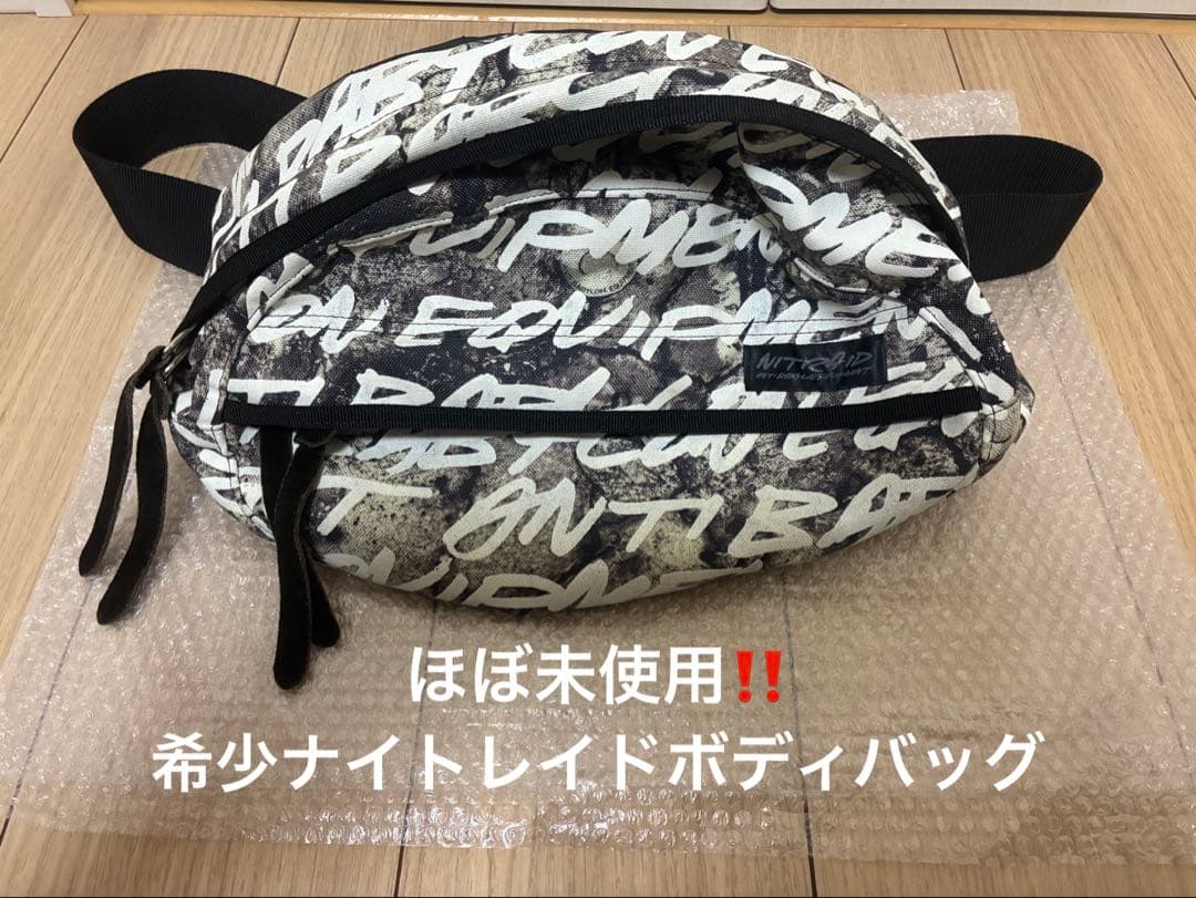 ほぼ未使用 希少 ナイトレイド nitraid ボディバッグ ニトロ nitro 2026年最新】nitraid ボディバッグ・ウエストポーチの人気アイテム