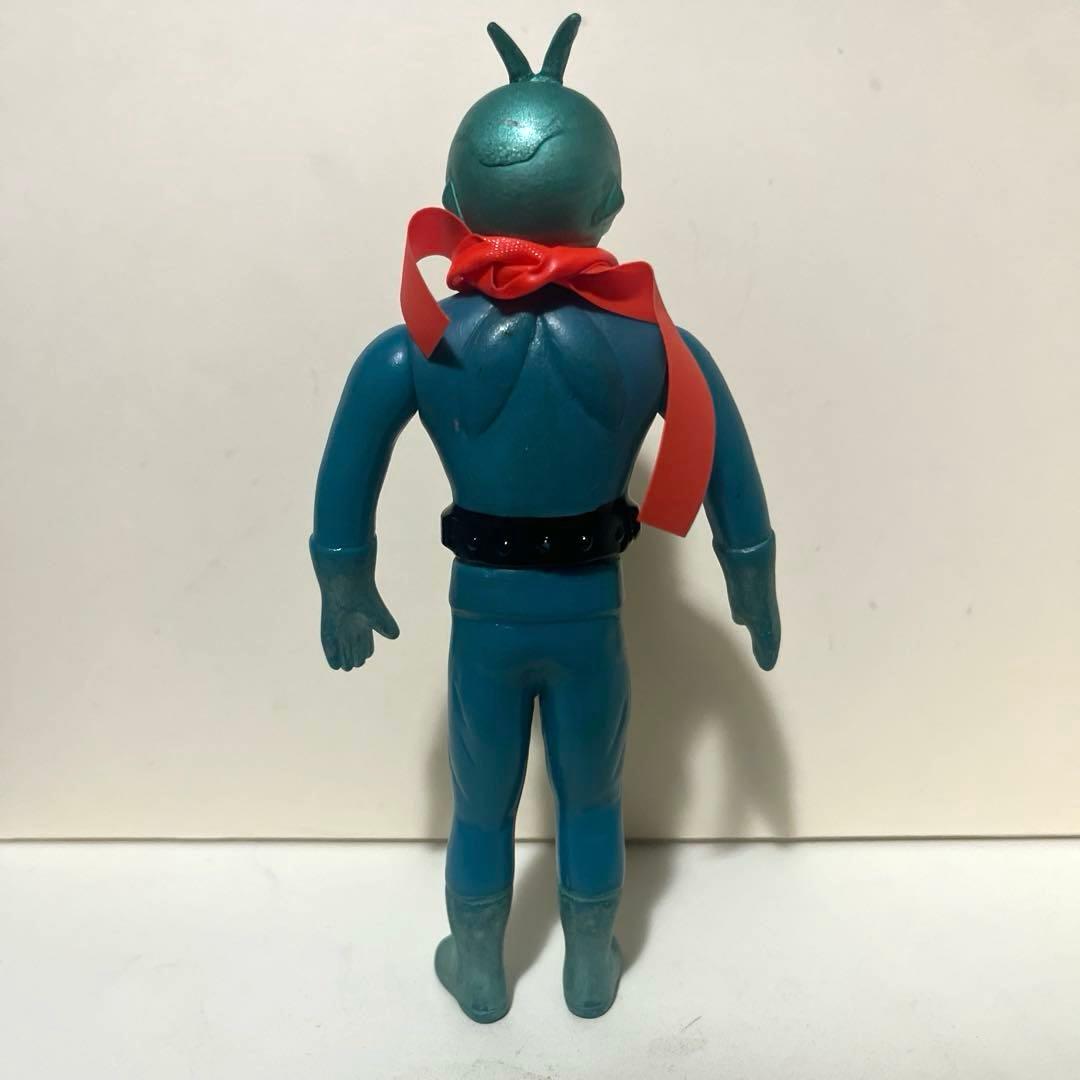 ポピー製 仮面ライダー ミドルサイズ ソフビ フィギュア 当時物 珍色