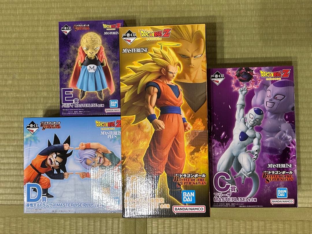 一番くじ ドラゴンボール A賞 C賞 D賞 E賞 孫悟空 超サイヤ人3 他