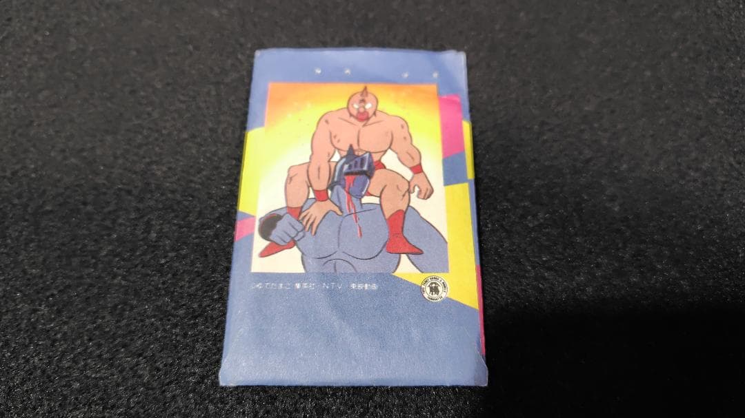 超希少【当時モノ】キン肉マンカード3枚 メンコ 昭和アニメ 裁断エラー