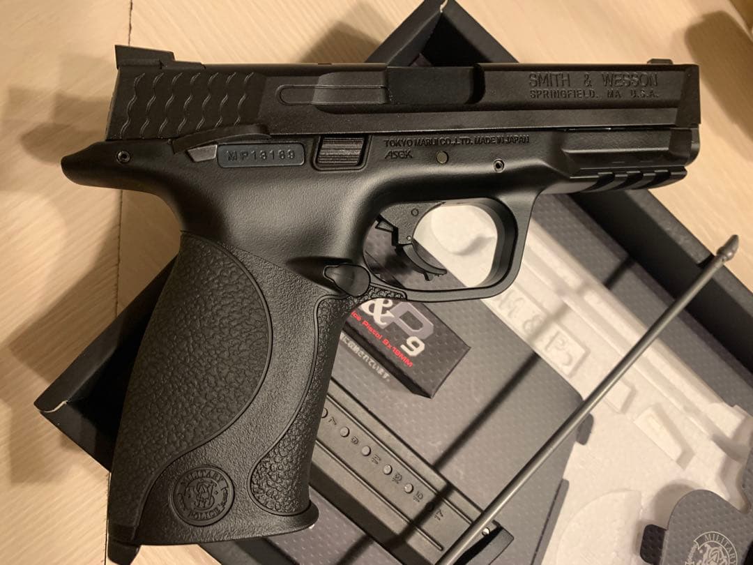 東京マルイ M&P9 ガスガン ブラック 極美品
