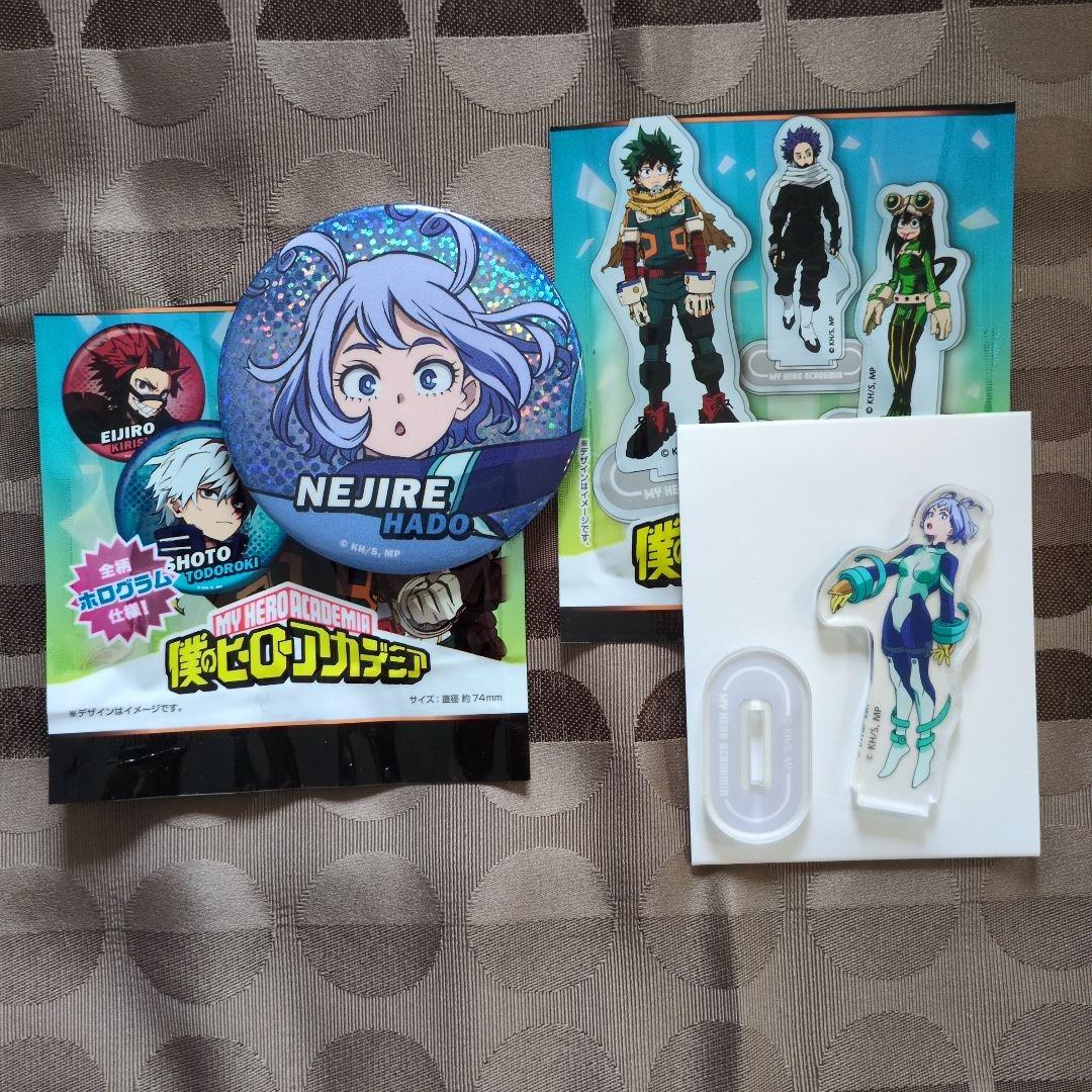 DAISO ヒロアカ アクスタ＆缶バッチ 波動ねじれ - メルカリ