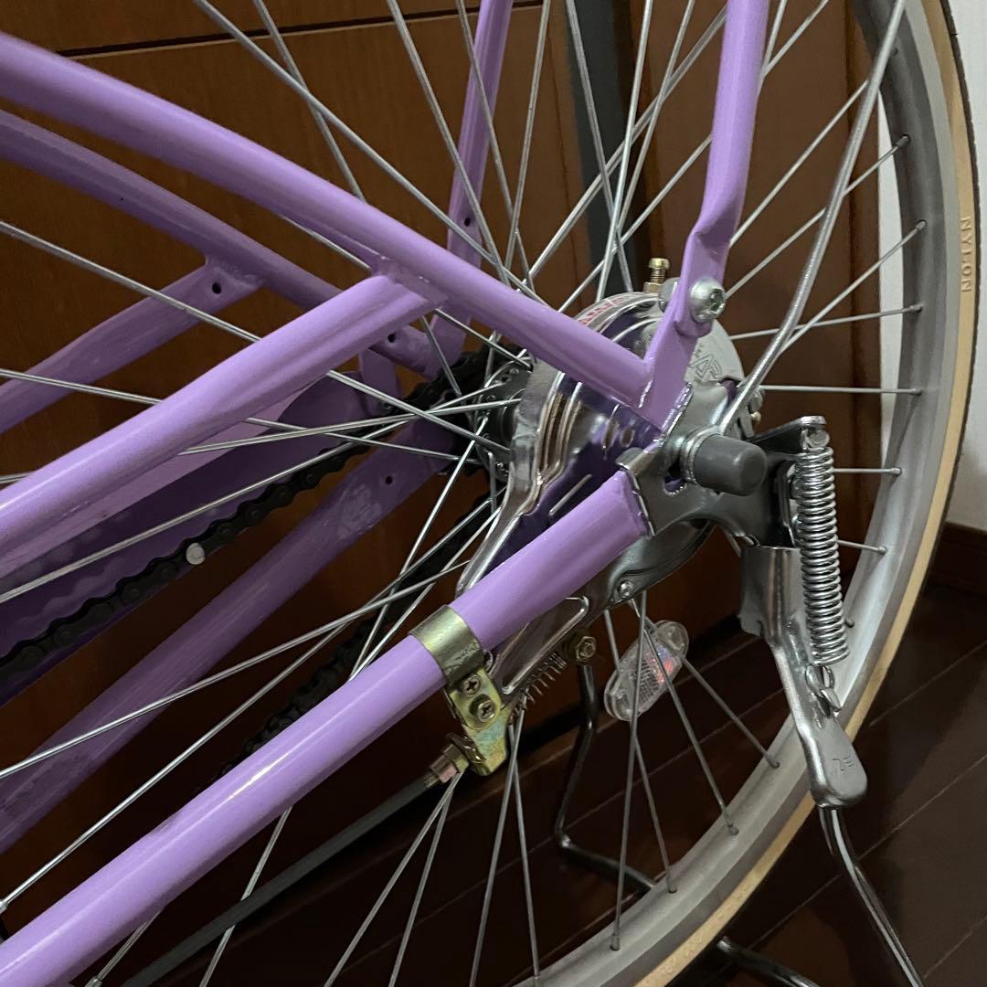 asahi 自転車 子供 紫 パープル フェリークJr. BAA240HD-K - メルカリ