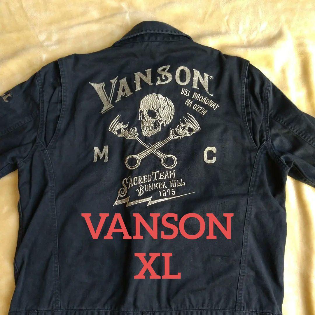バンソン ツナギ XL 刺繍 ブラック 黒 バイカー バイク 楽天市場】【当店別注】バンソン VANSON ツナギ つなぎ フライング