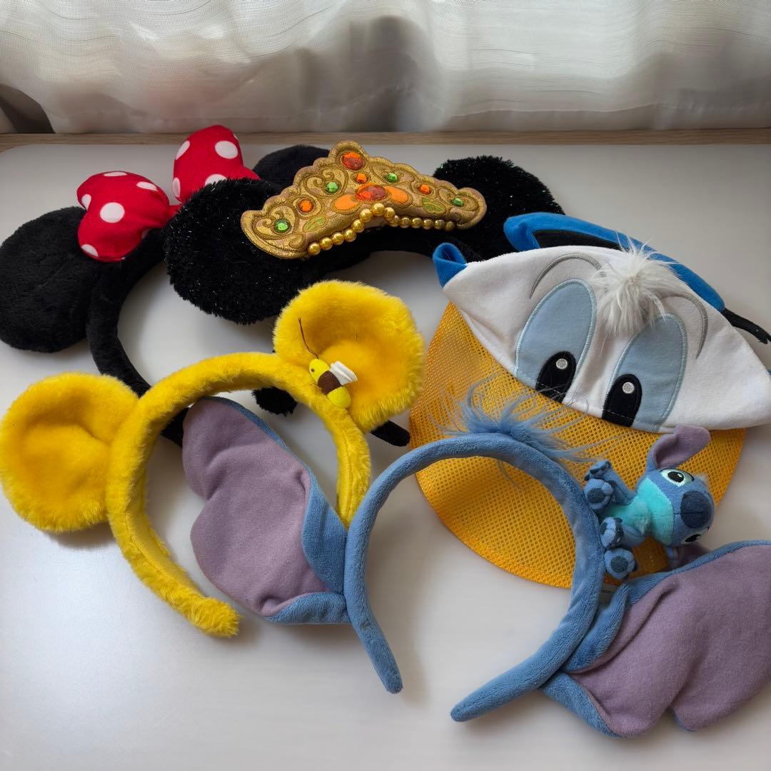 ディズニーキャラクターカチューシャセット ディズニーキャラクター カチューシャセット - メルカリ