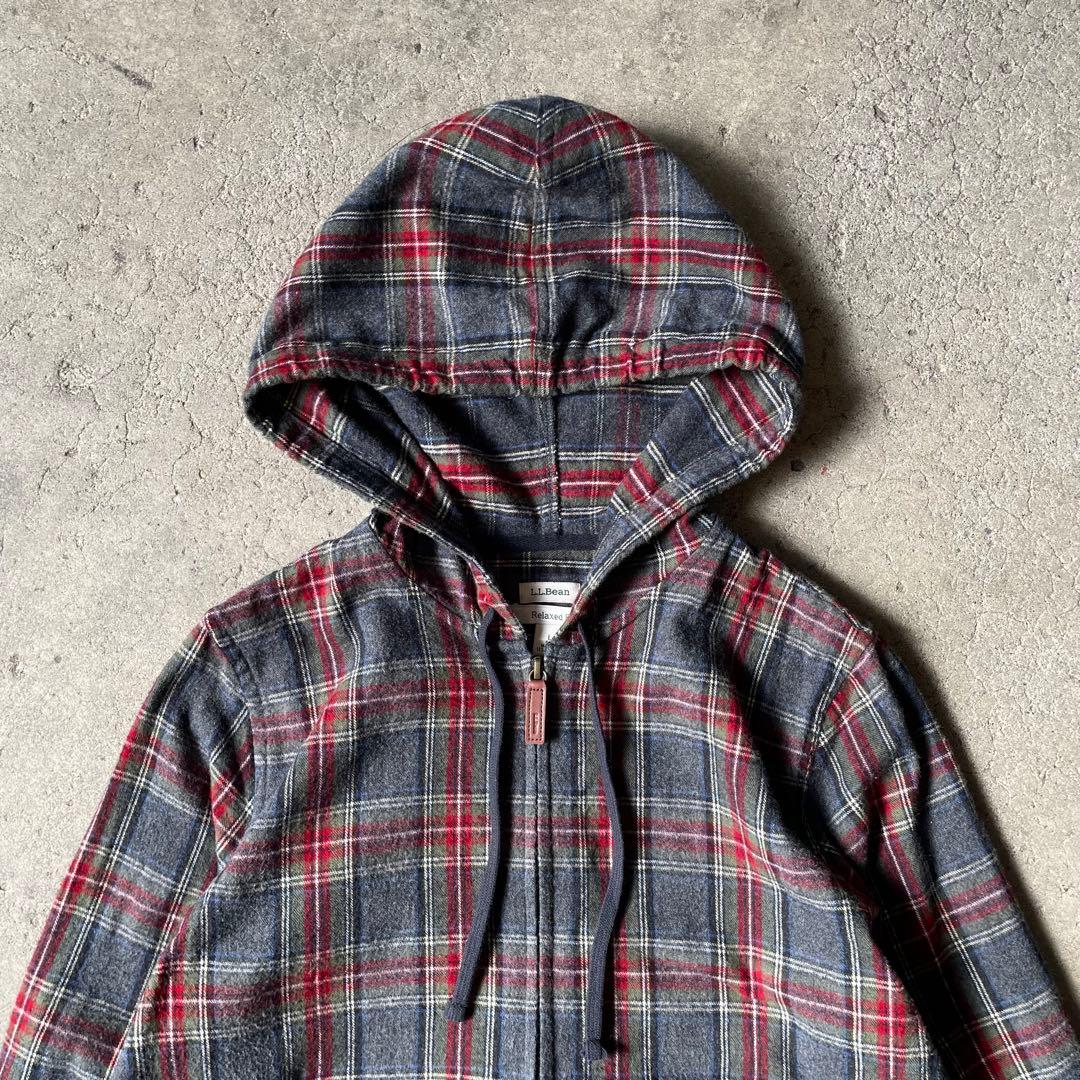 p*p様 90s L.L.Bean エルエルビーン コットン ジップ パーカー