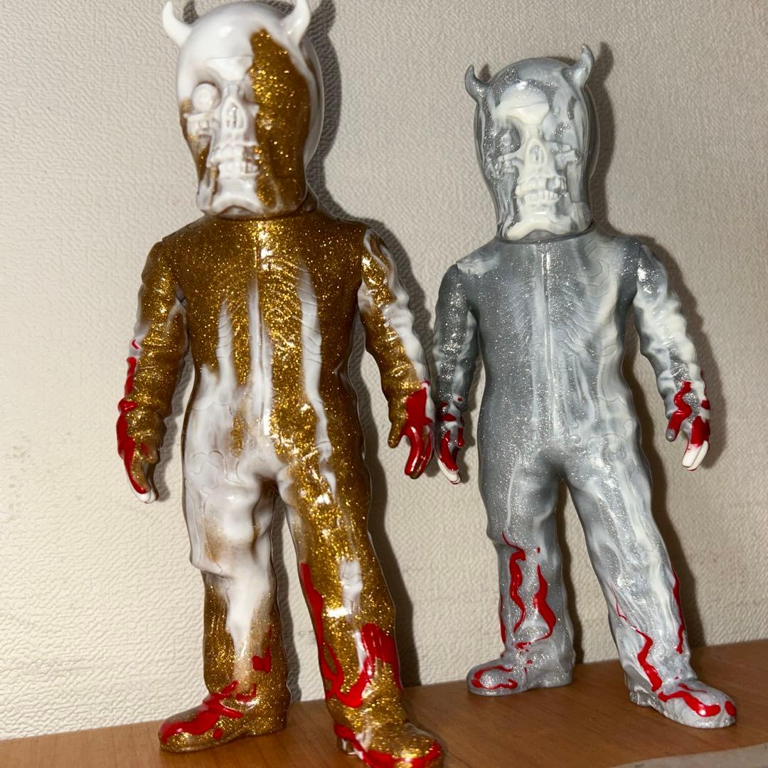 BALZACスカルマン ソフビ 頭の紙袋付き - メルカリ