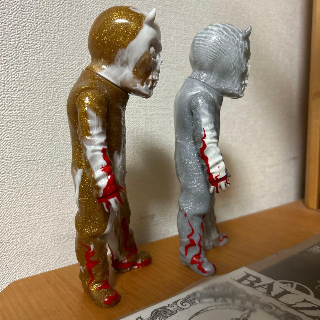 BALZACスカルマン ソフビ 頭の紙袋付き - メルカリ