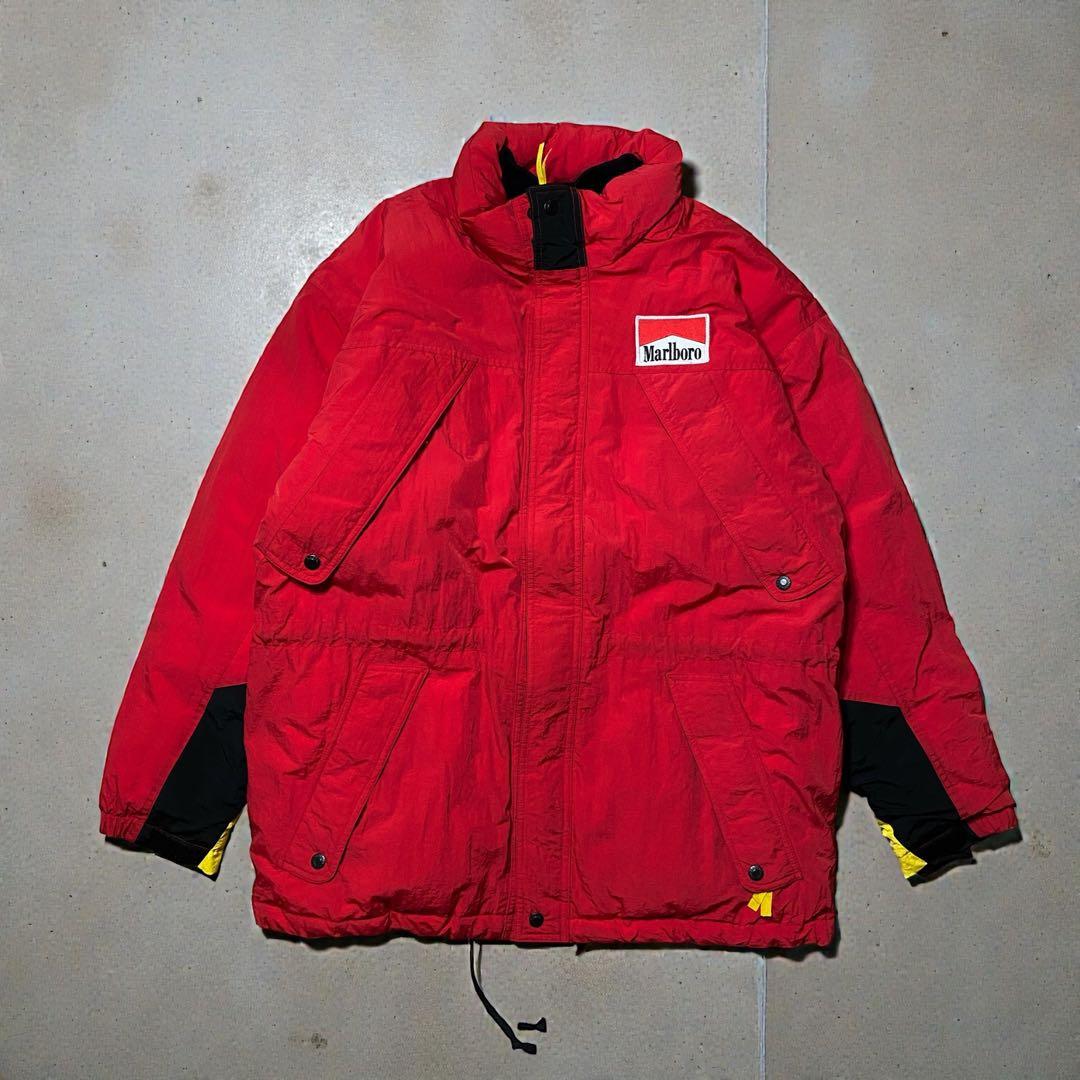 オロックス様専用マルボロダウンダブルジップ90sヴィンテージ企業ロゴ