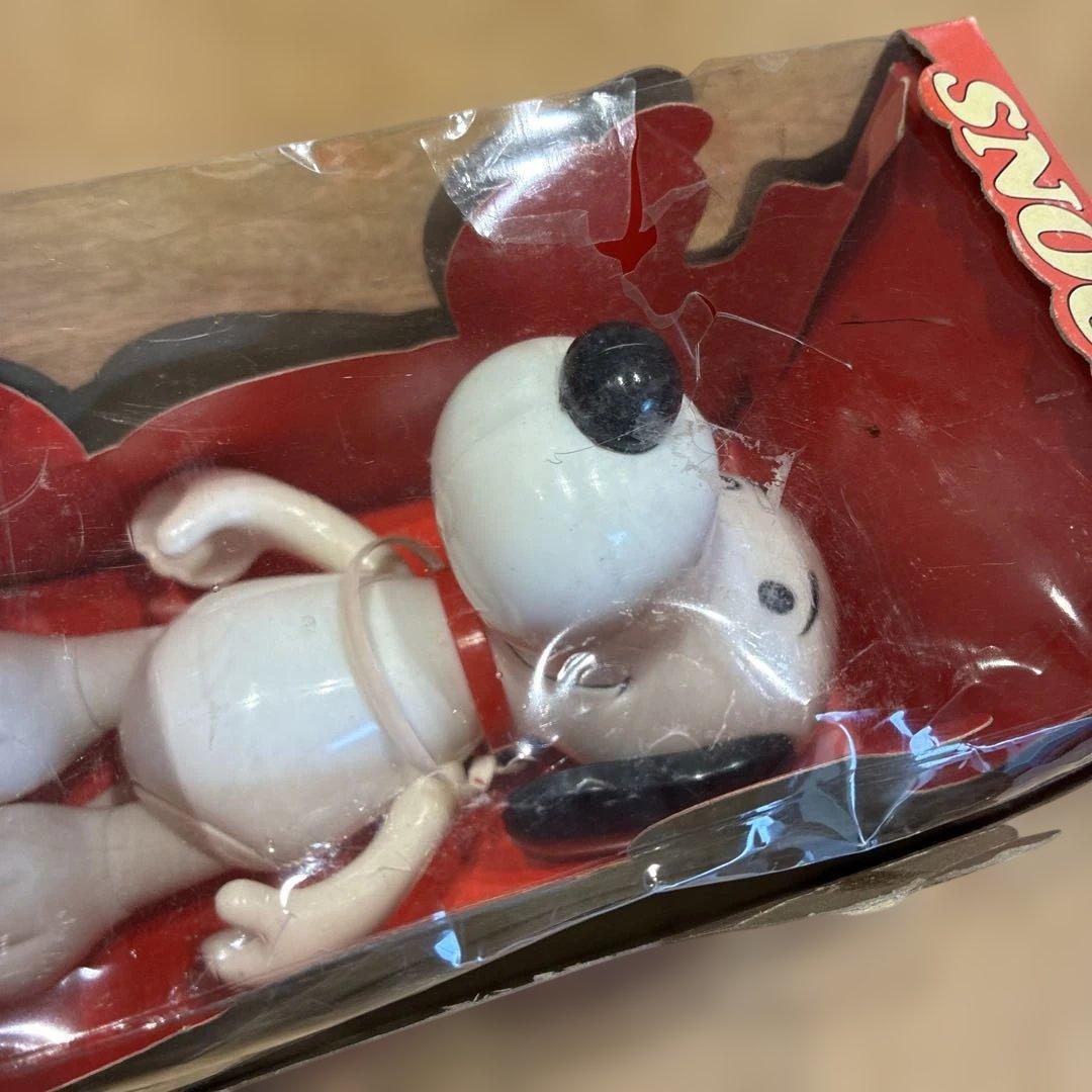 1975年 Detemined スヌーピー ソフビ ビンテージ