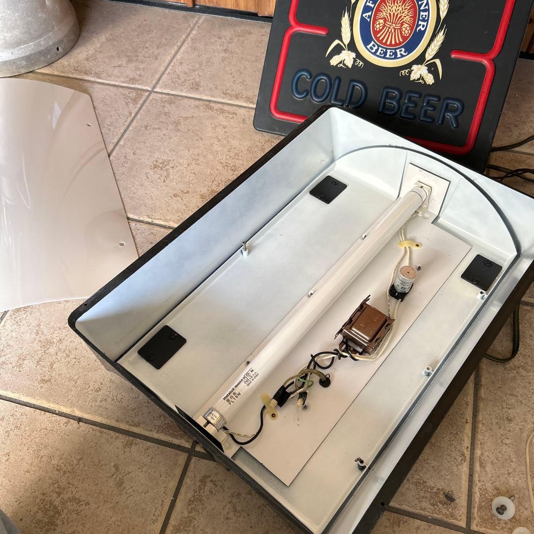 80's ヴィンテージ Miller Lite Beer ライトサイン 看板 - メルカリ