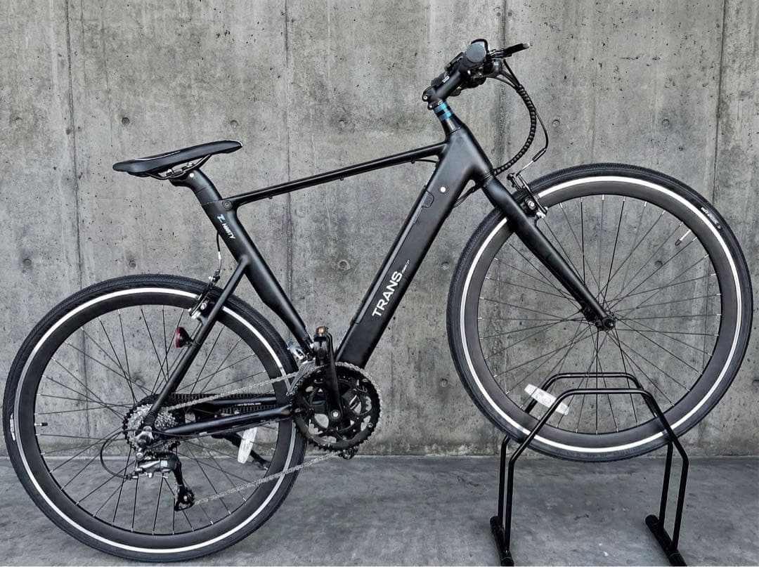 「新車美品」 TRANSMOBILLY 電動クロスバイク e-UNIYU7016