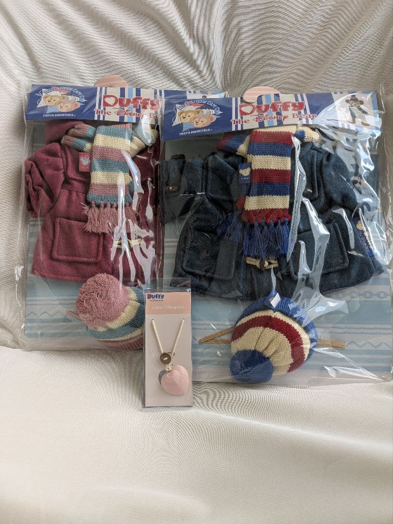 【新品未使用】ダッフィー＆シェリーメイ 冬コスチューム ペアセットおまけ付き 楽天市場】ダッフィー シェリーメイ などの ぬいぐるみ用 コスチューム