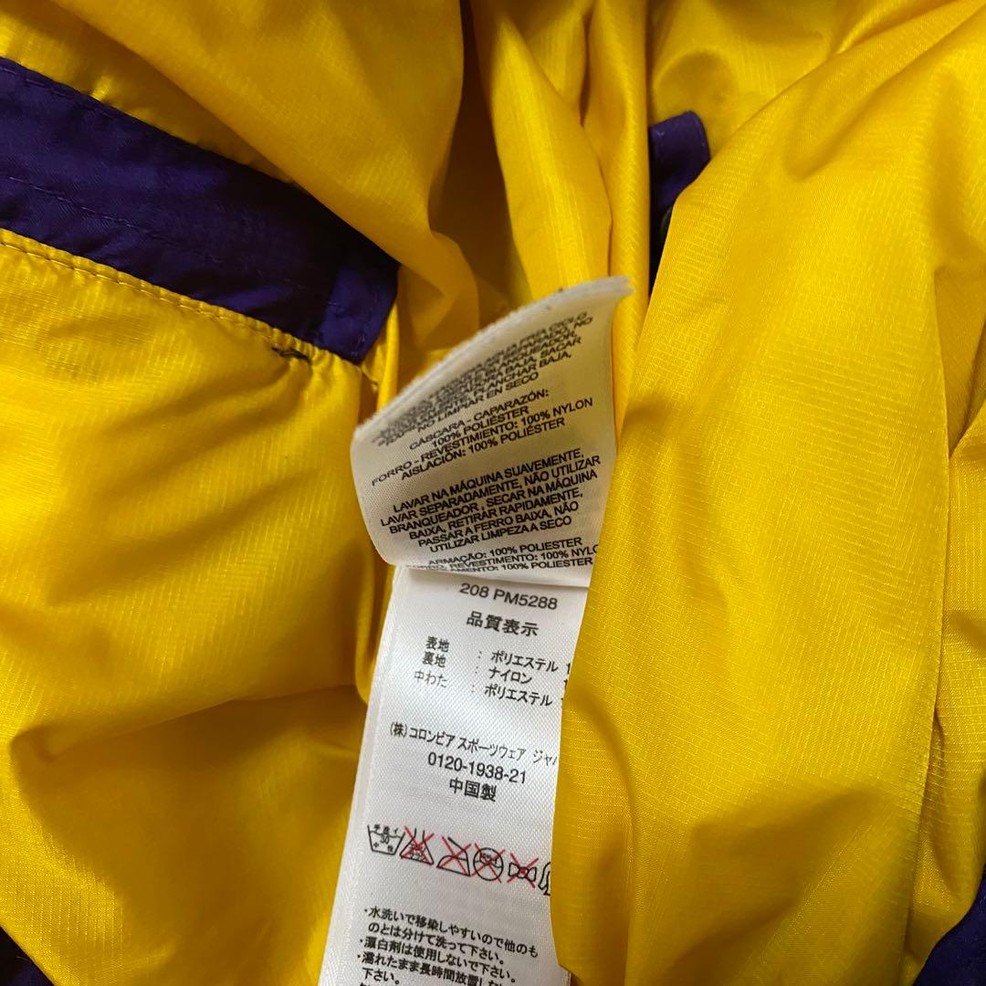 00s Columbia 短丈 hooded puffer jacket y2k - メルカリ