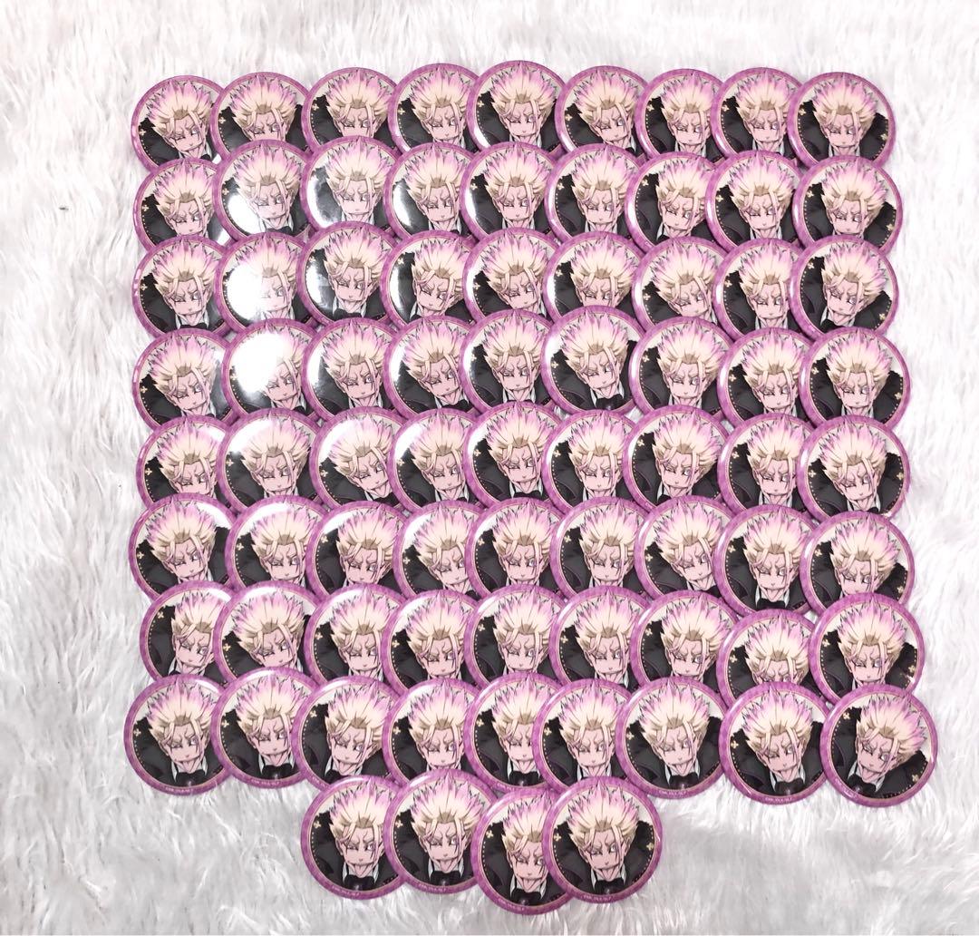 ブルーロック玉座デュエル士道龍聖缶バッジ76個まとめ売り