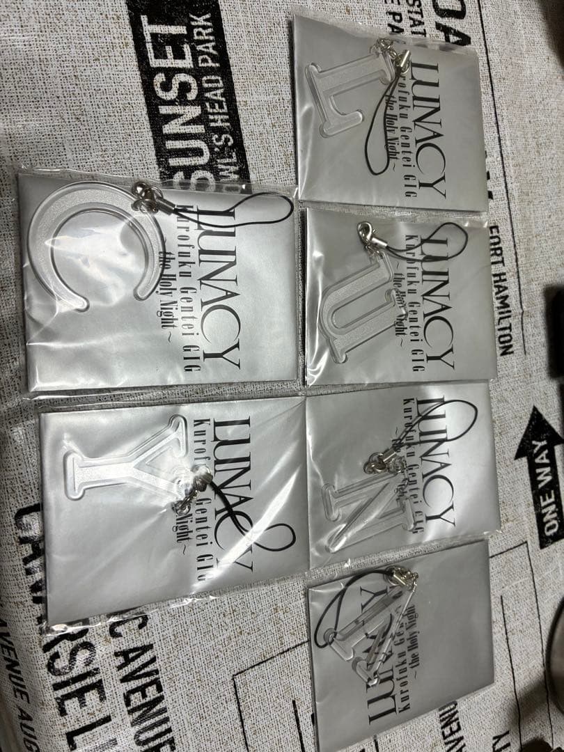 LUNA SEA LUNACYストラップセット