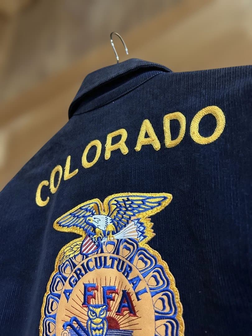 美品80s FFAジャケット 36ゴールデンサイズ Mファーマーズコロラド州