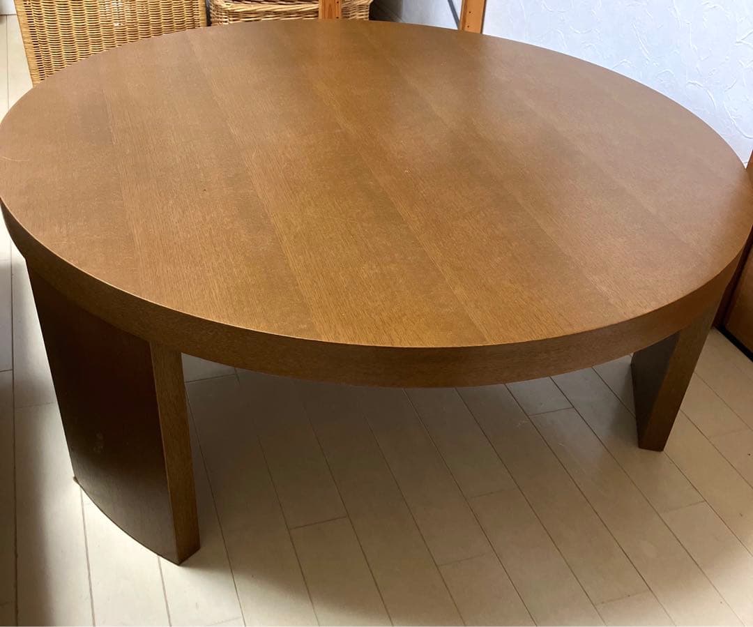 限定ジェイピリオド J-PERIOD ワビテーブル　丸テーブル　座卓ちゃぶ台 一生紀（ISSEIKI） ラウンドテーブル ちゃぶ台 丸 円 木製 折りたたみ